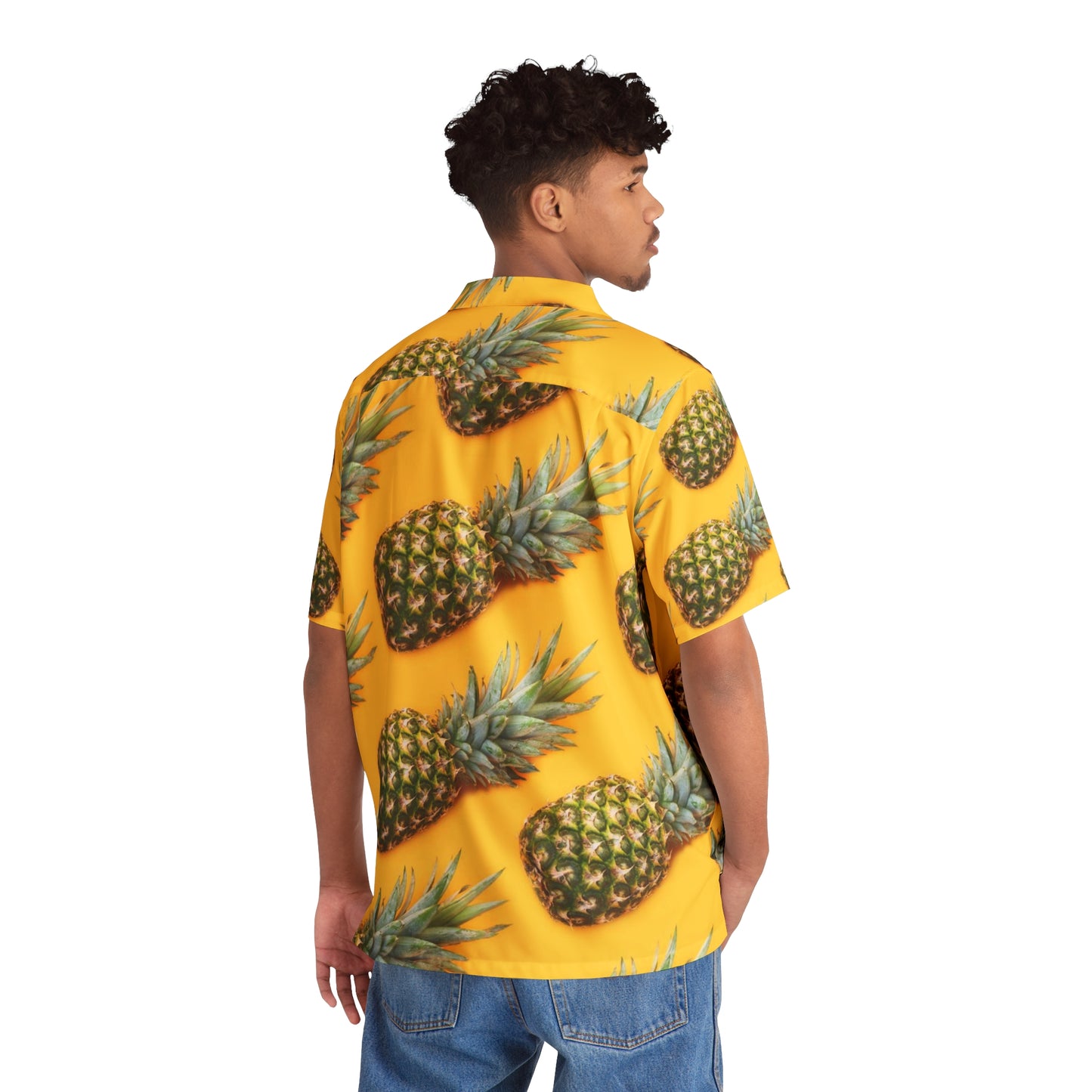 Piña - Camisa hawaiana para hombre Inovax