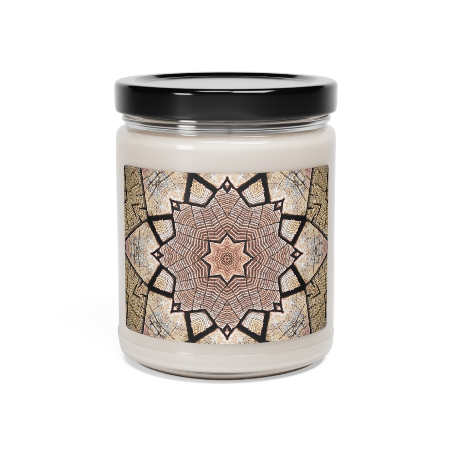 Mandala Marron - Bougie de Soja Parfumée Inovax 9oz