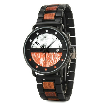 Men's Simple Wooden Custom Watch