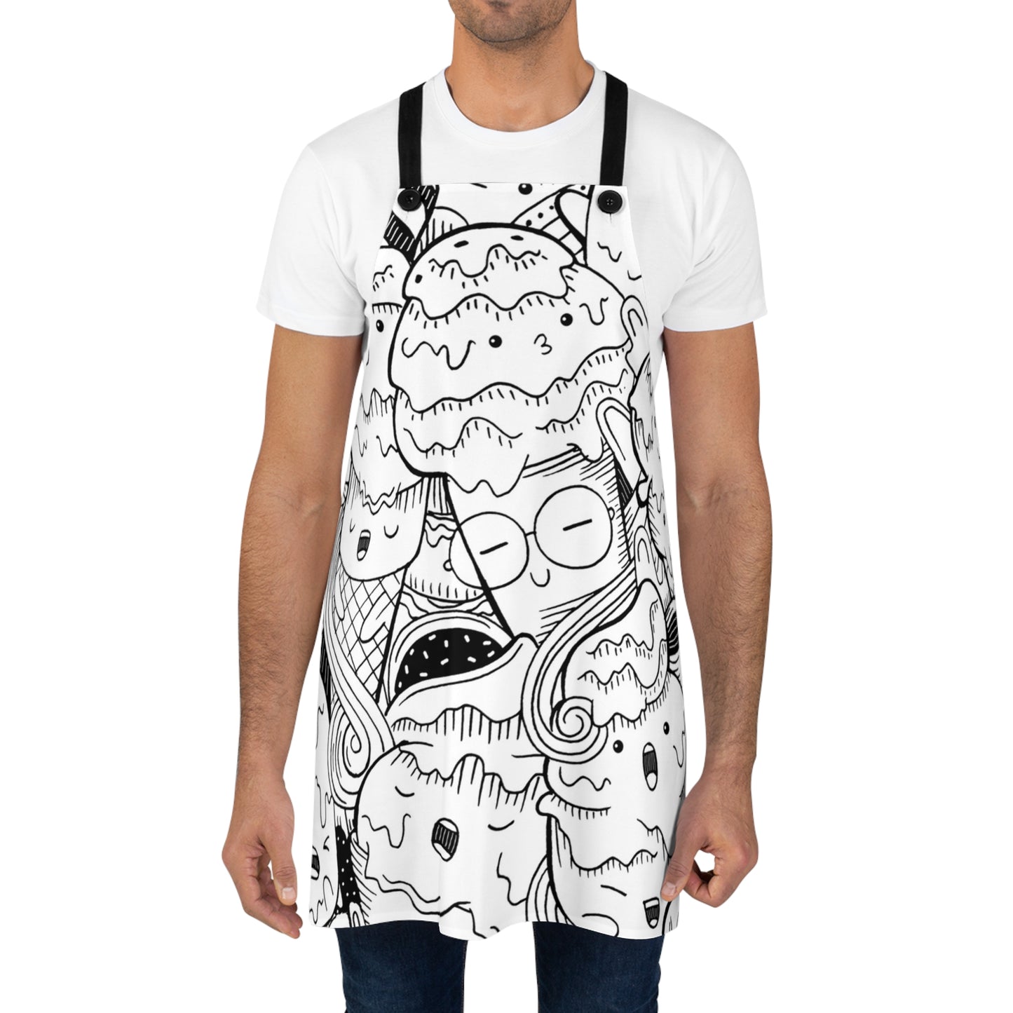 Doodle Icecream - Inovax Apron