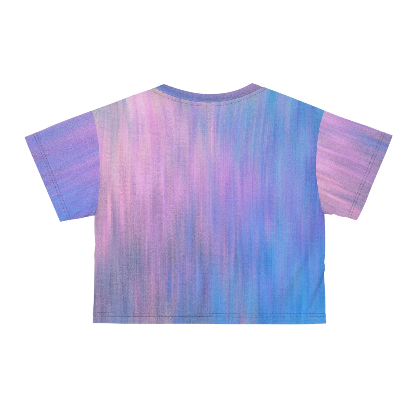 Blue & Purple Metalic - Inovax Crop Tee