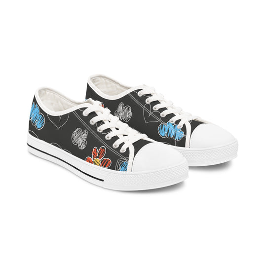 Kids Doodle Playground - Zapatillas bajas para mujer Inovax