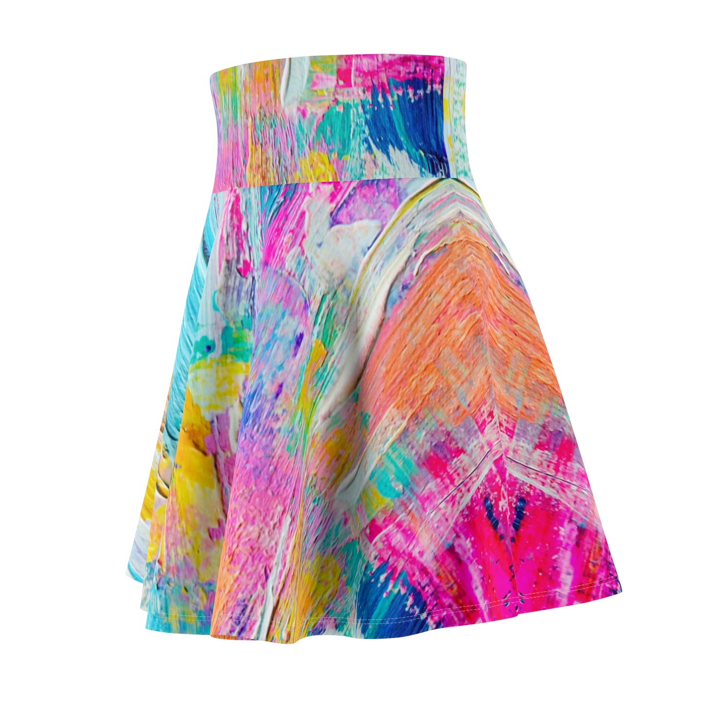 Pastel Colors - Inovax Woman's Skater Skirt