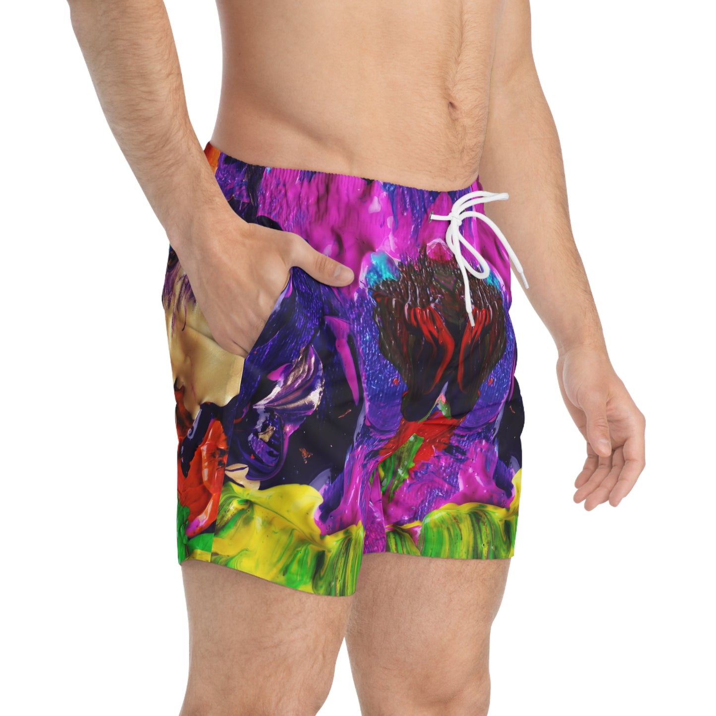 Color Paintings - Inovax Swim Trunks