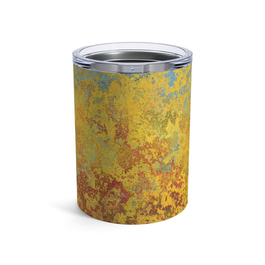 Gold and blue spots - Inovax Tumbler 10oz