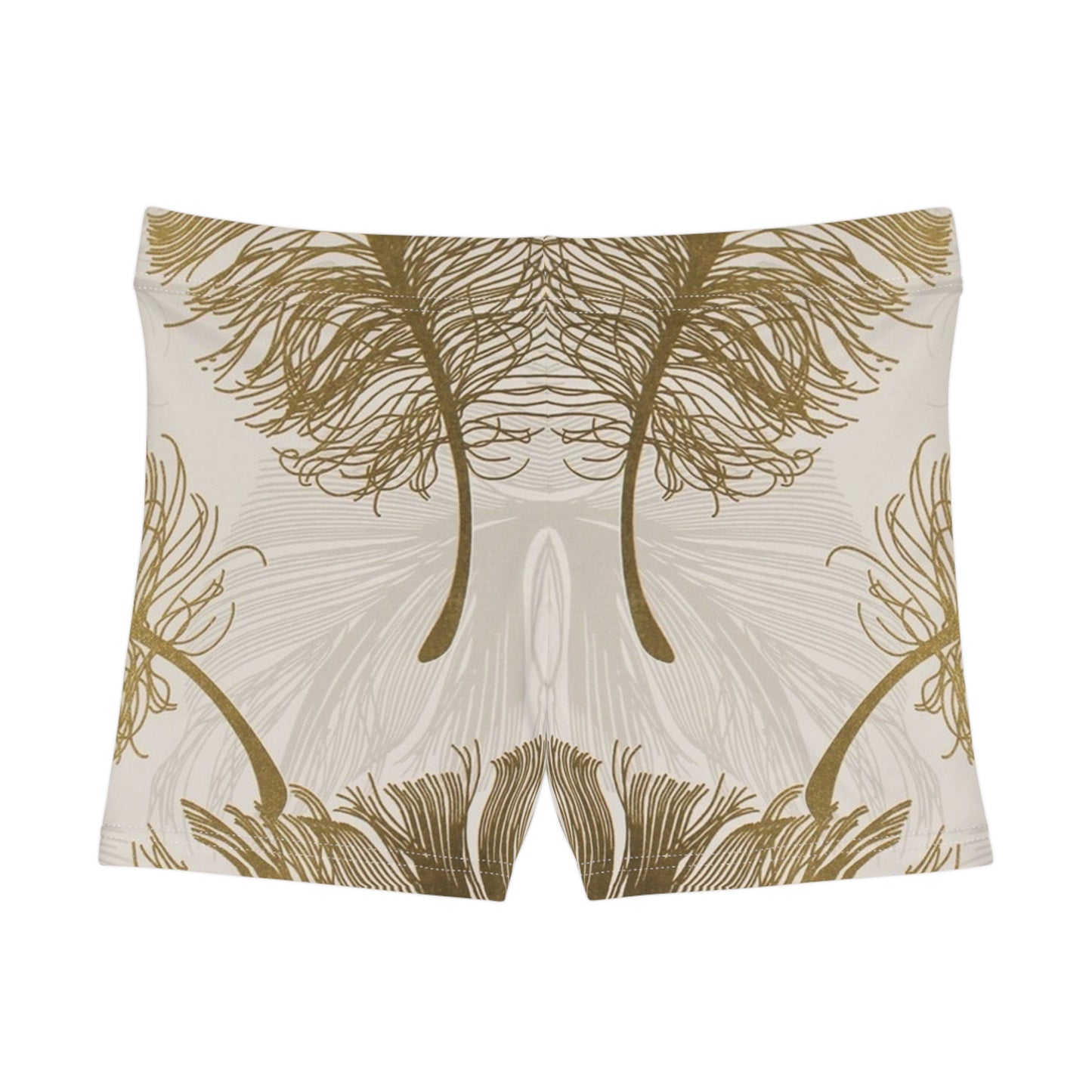 Golden Feathers - Inovax Women's Shorts