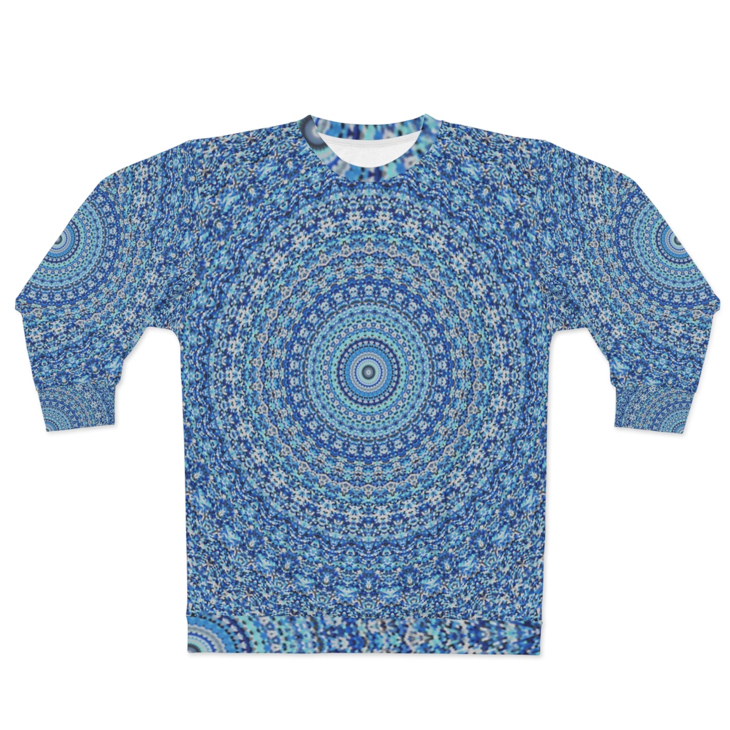 Blue Mandala - Inovax Unisex Sweatshirt