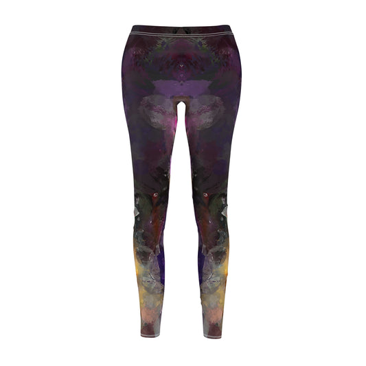 Peinture pourpre - Inovax Leggings décontractés coupés-cousus pour femmes