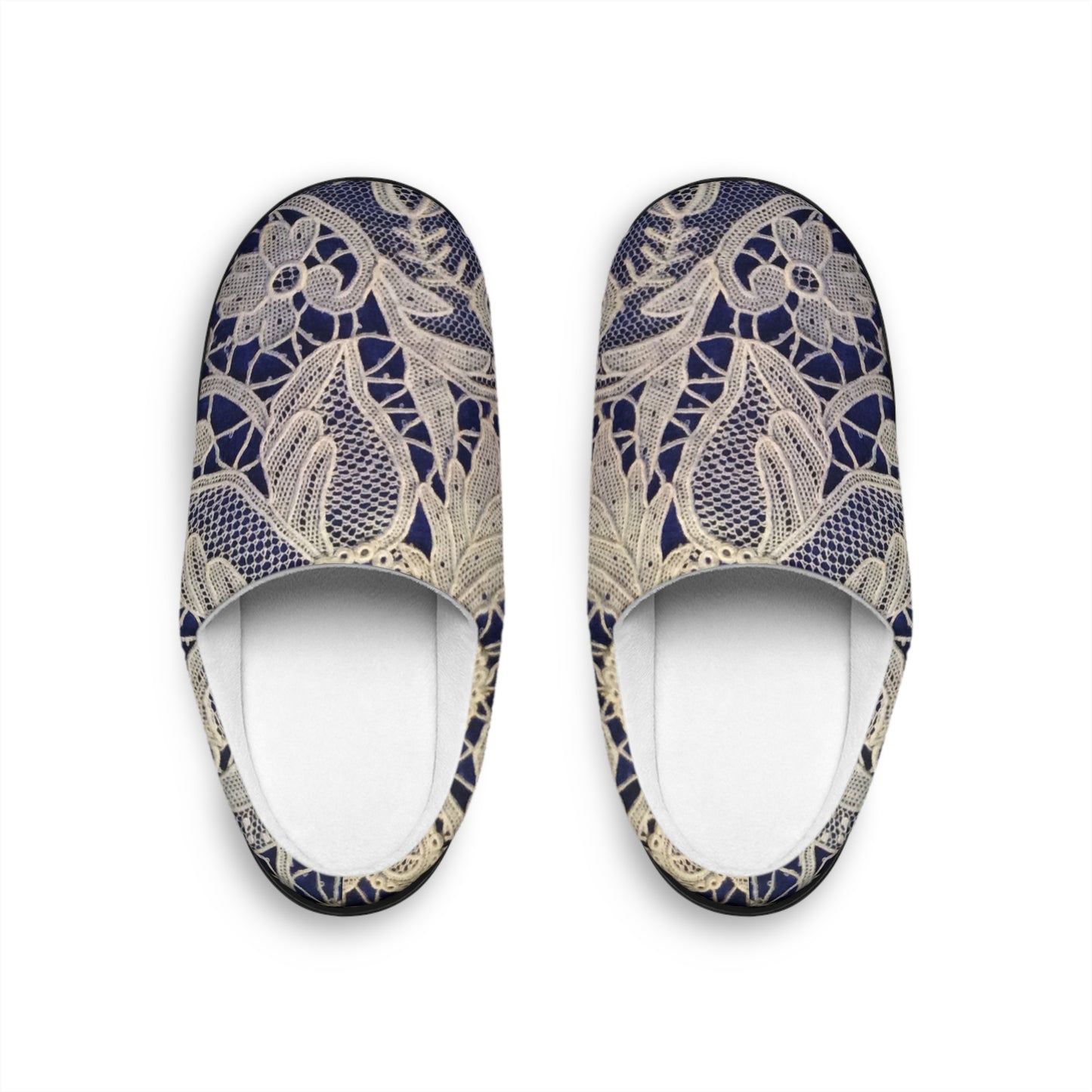 Golden and Blue - Inovax Women's Indoor Slippers