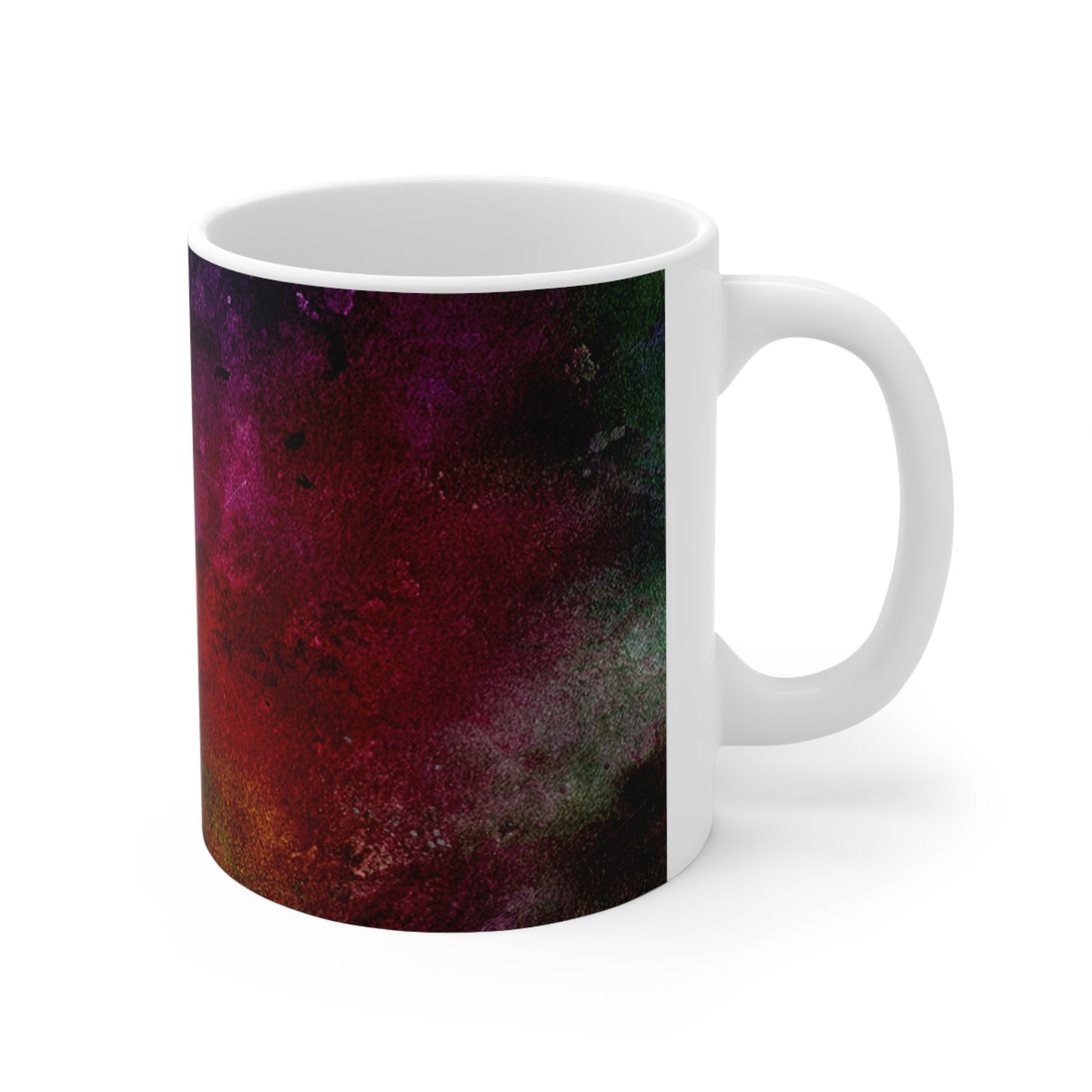 Explosión Oscura - Taza de Cerámica Inovax 11oz