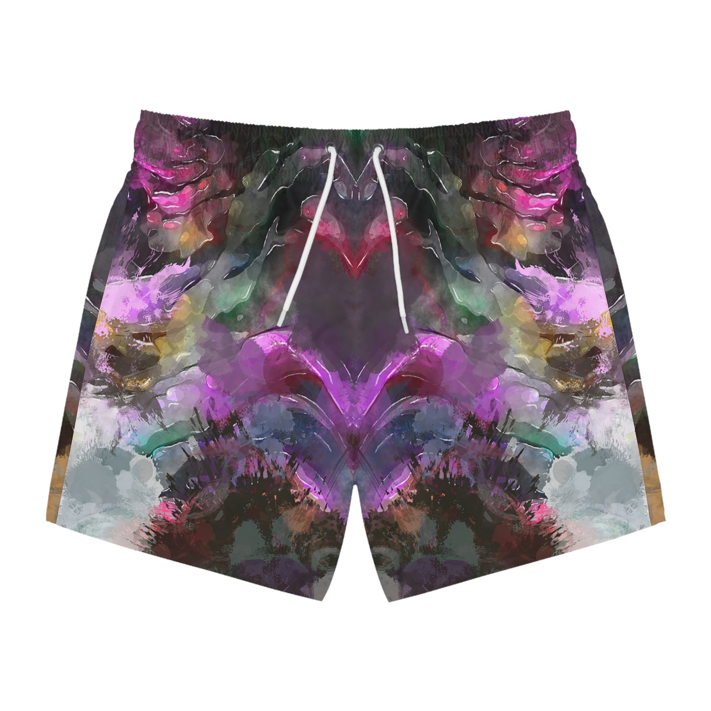 Purple Painting - Inovax Swim Trunks