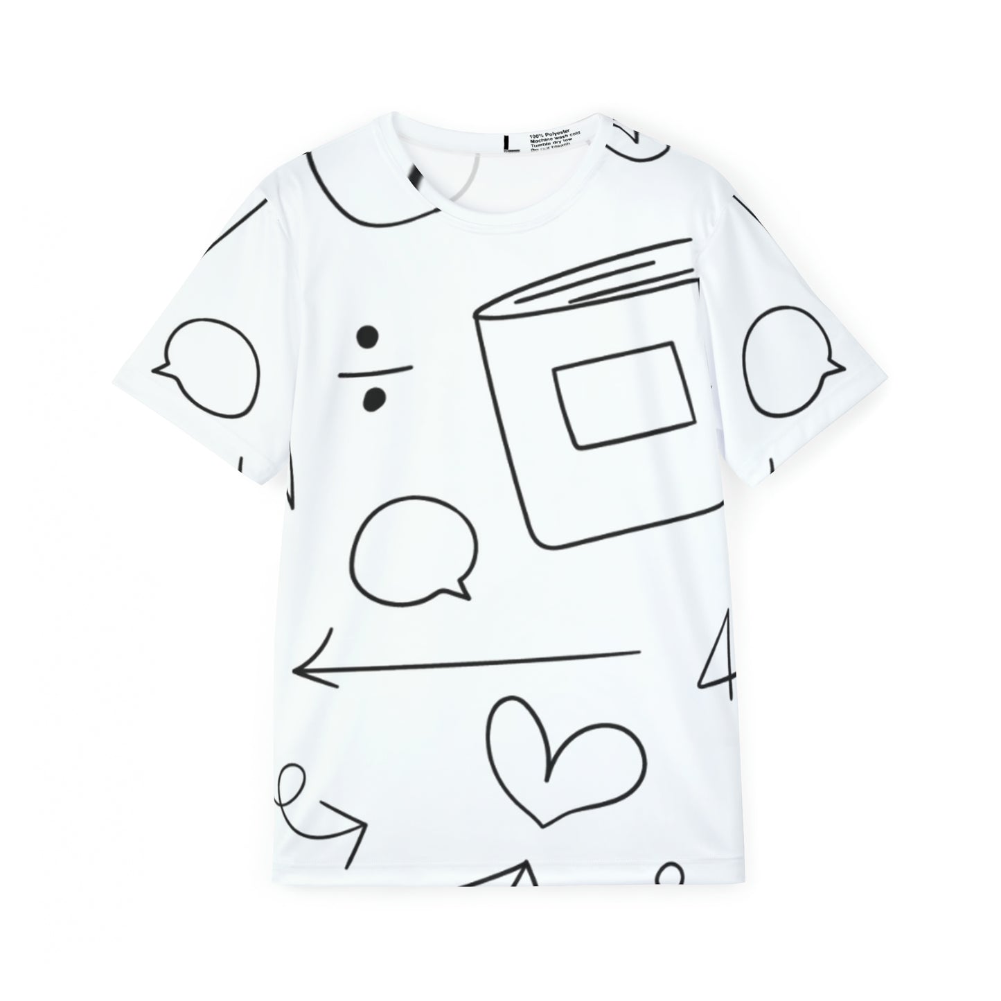 Doodle - Camiseta deportiva Inovax para hombre