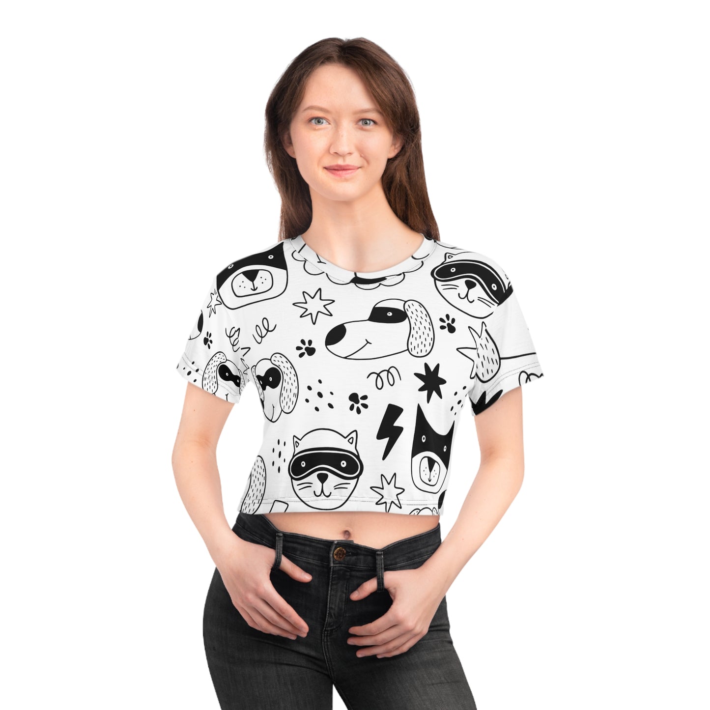 Doodle Dogs &amp; Cats - Camiseta corta Inovax