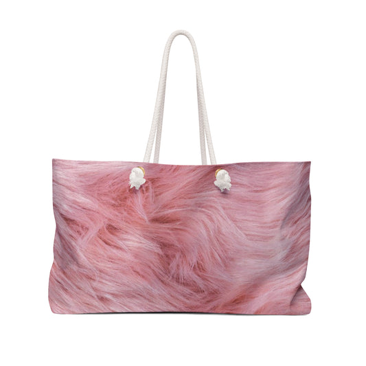 Peluche rosa - Bolso de fin de semana Inovax