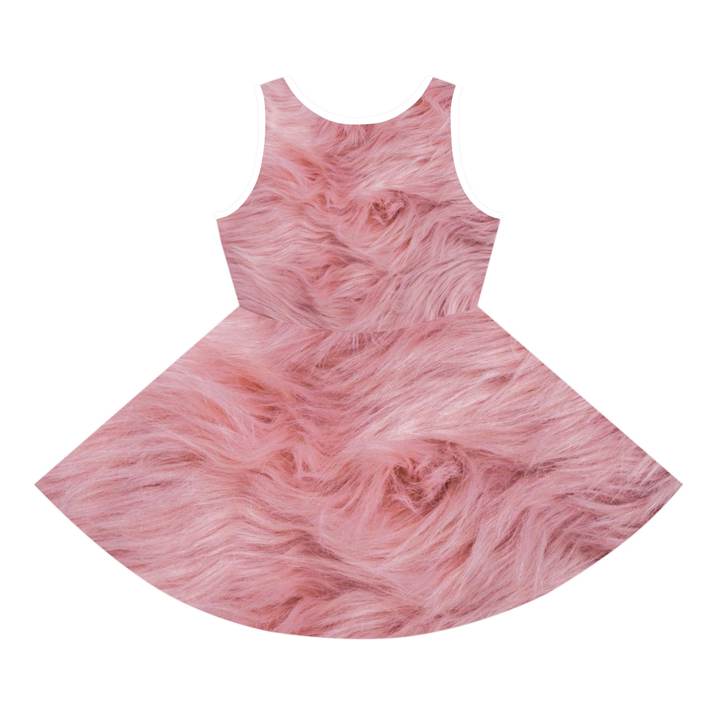 Pink Teddy - Inovax Girl's Sleeveless Sundress