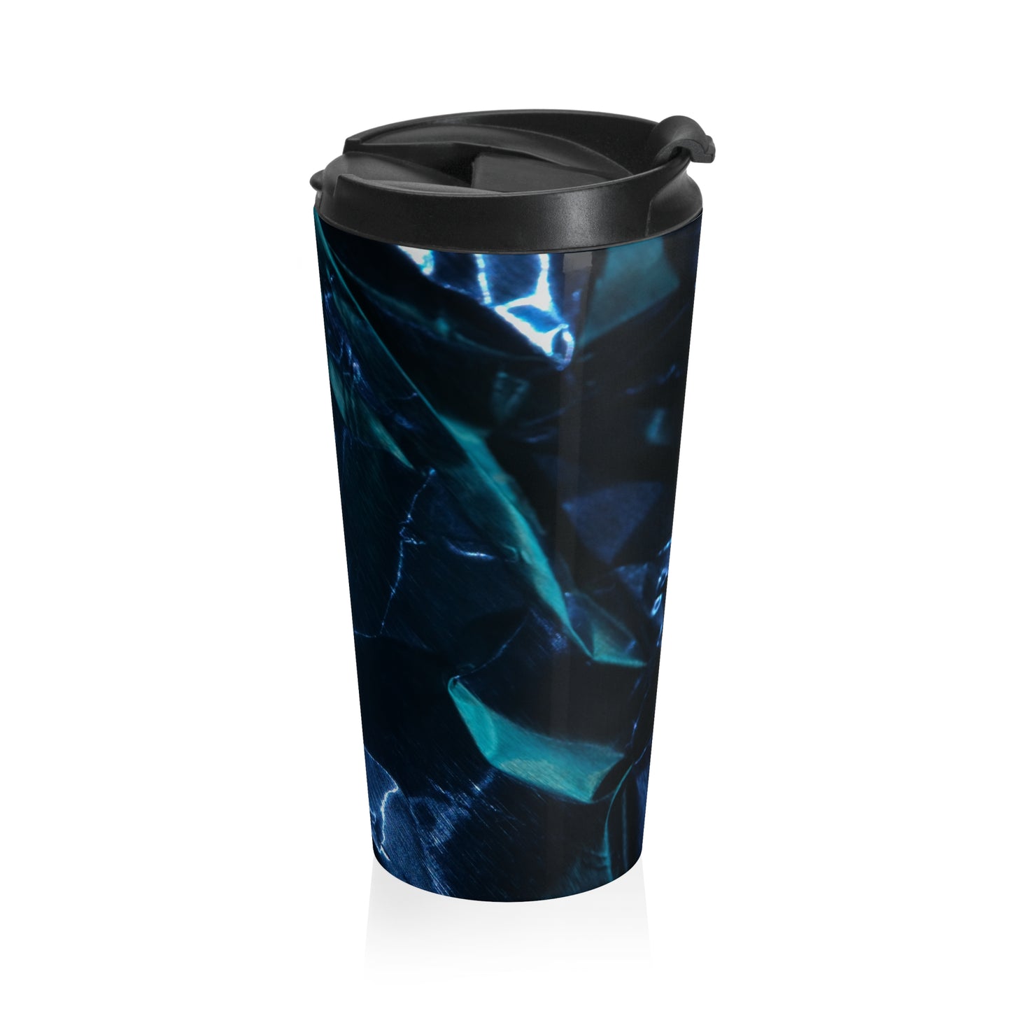 Blue Metalic - Inovax Stainless Steel Travel Mug