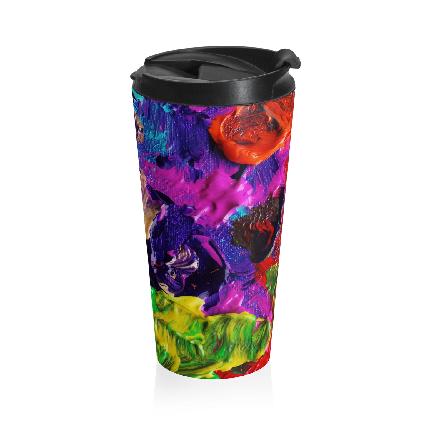 Peintures en couleurs - Tasse de voyage en acier inoxydable Inovax