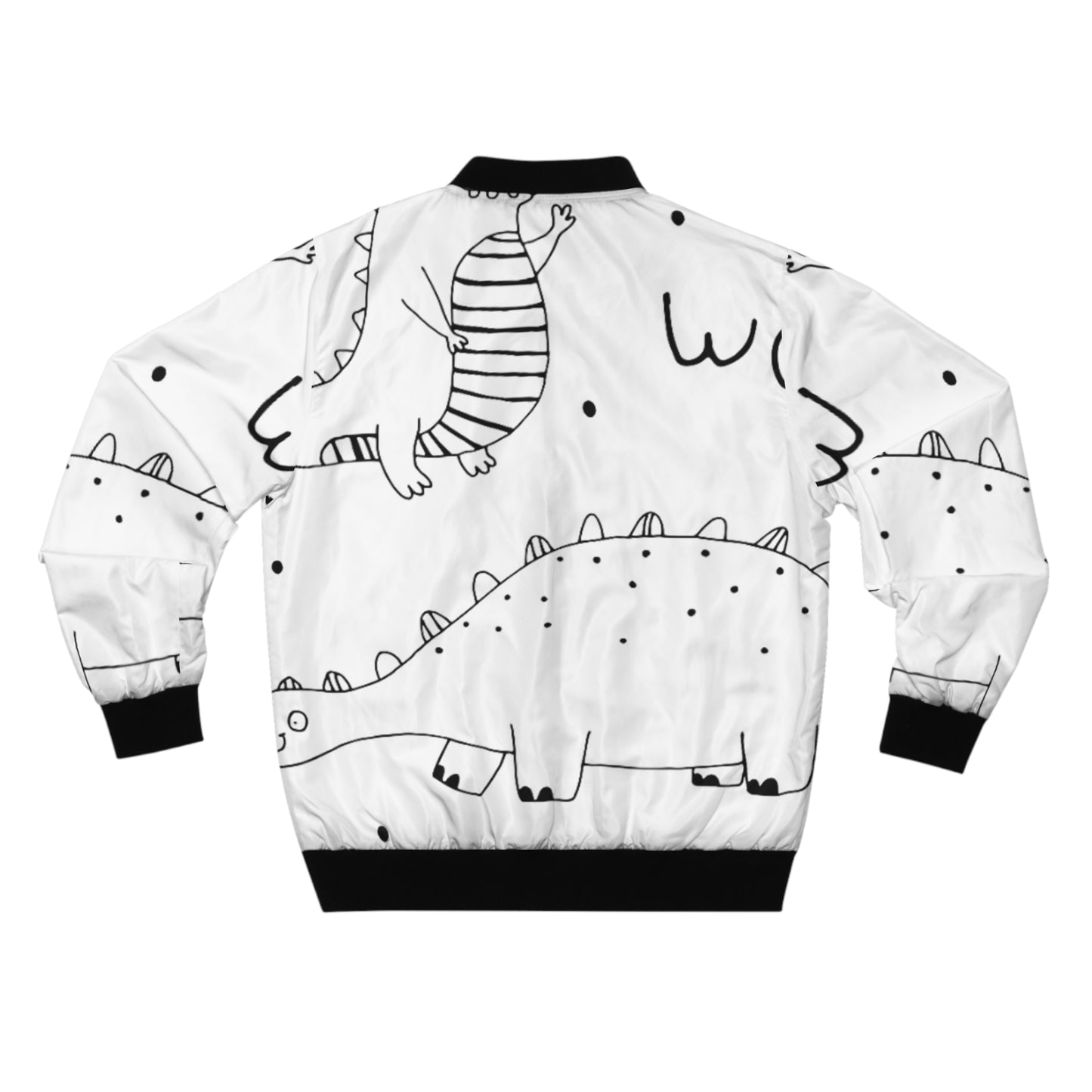 Doodle Dinosours - Inovax Men's Bomber Jacket