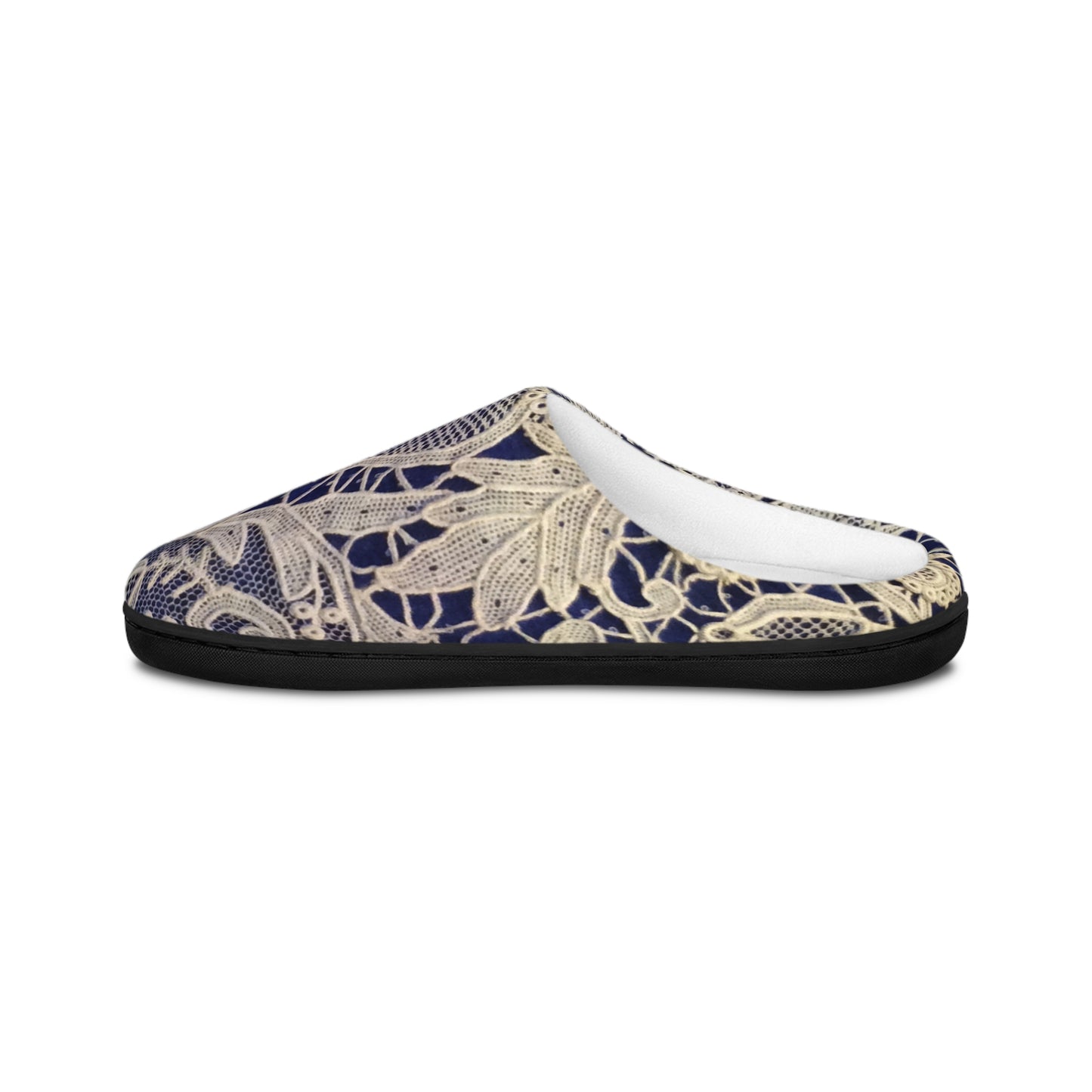 Dorado y Azul - Zapatillas de Interior Mujer Inovax