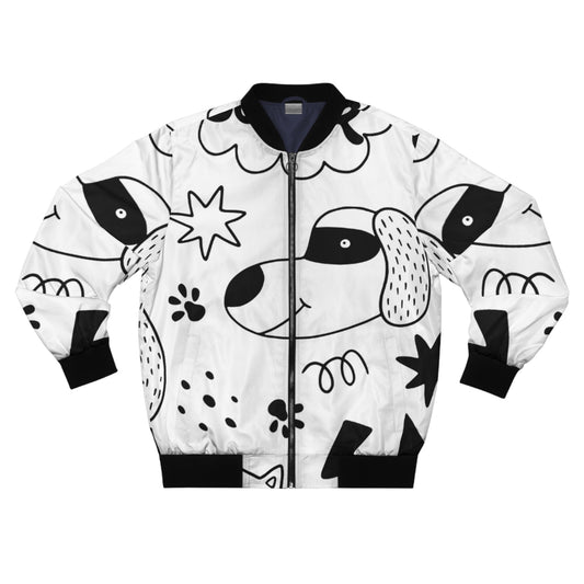 Doodle Dogs & Cats - Inovax Men's Bomber Jacket