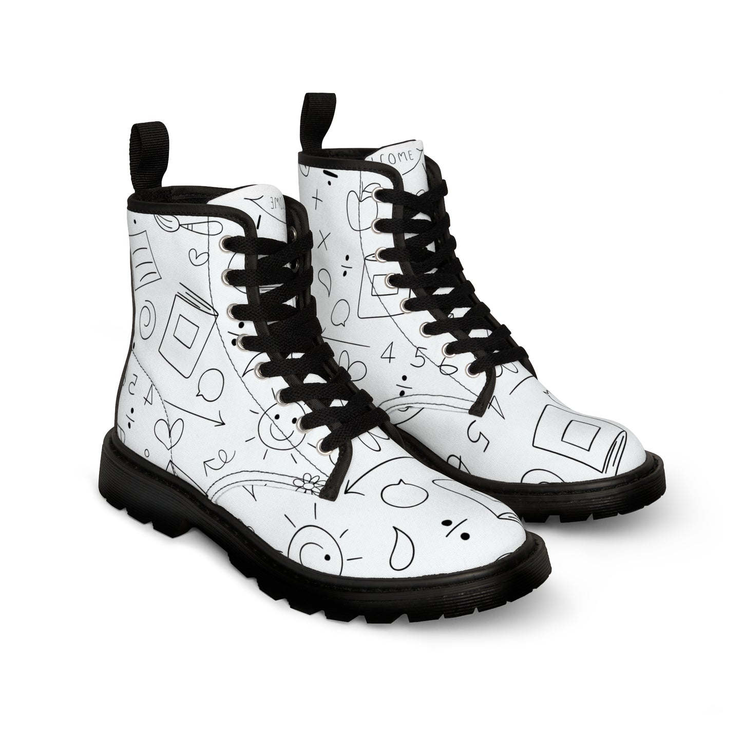 Doodle - Bottes en toile pour femme Inovax