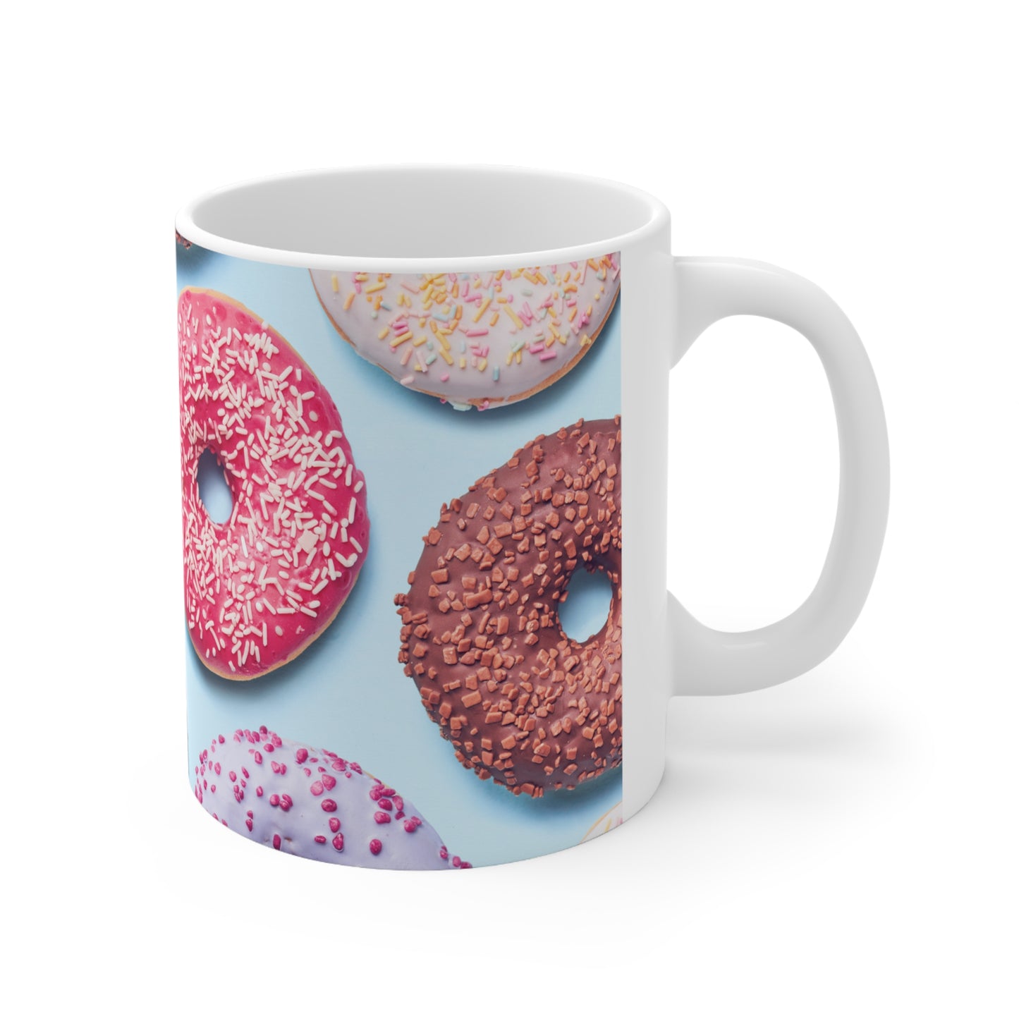 Donuts - Taza de Cerámica Inovax 11oz