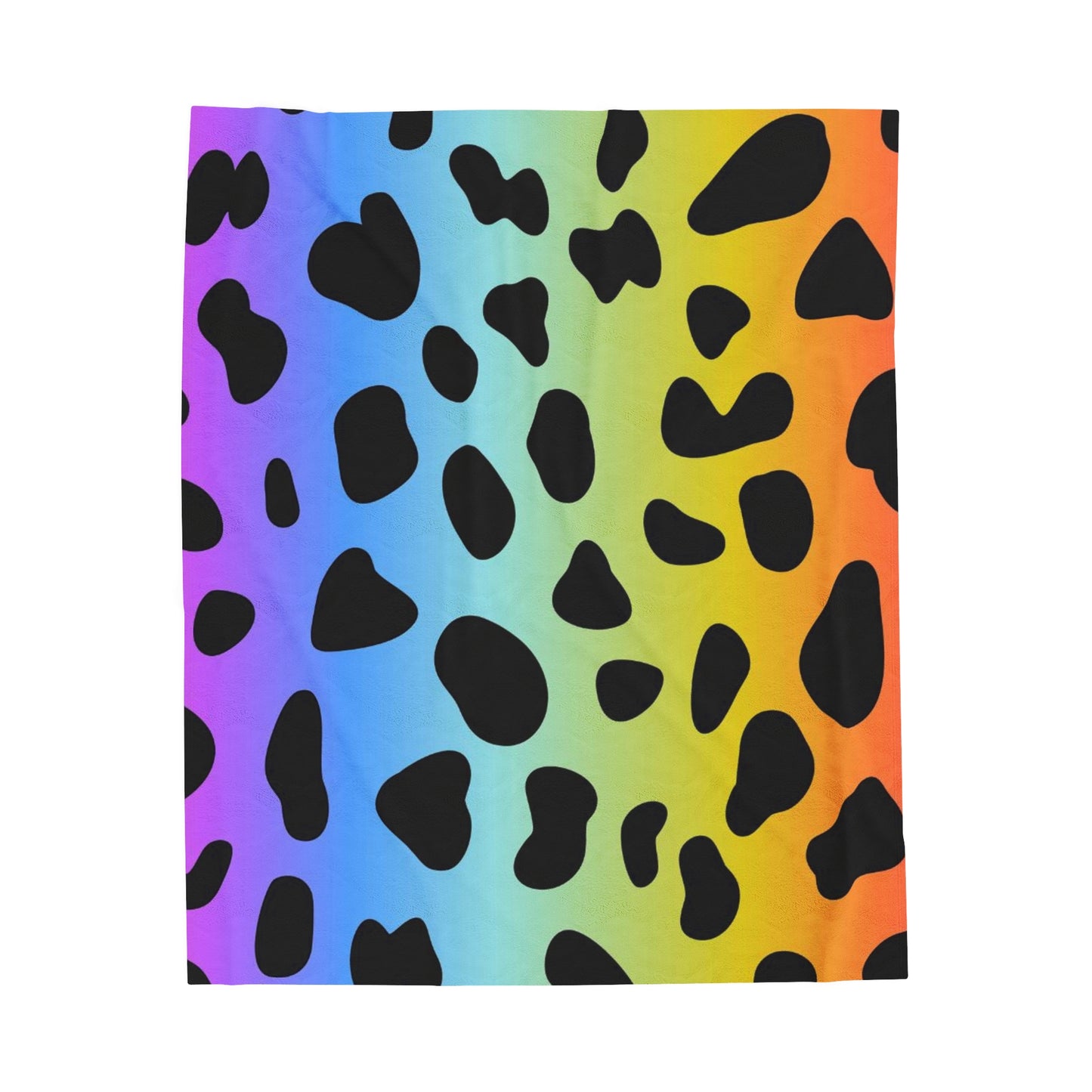 Colorful Jaguar - Inovax Velveteen Plush Blanket