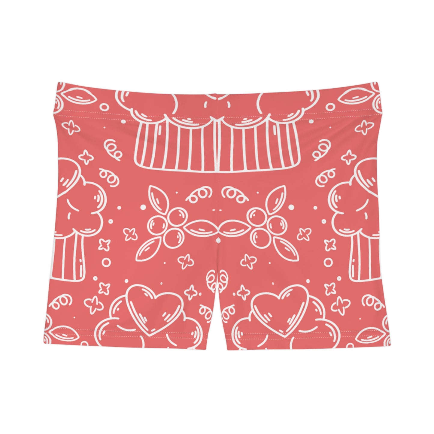 Doodle Pancake - Pantalones cortos para mujer Inovax