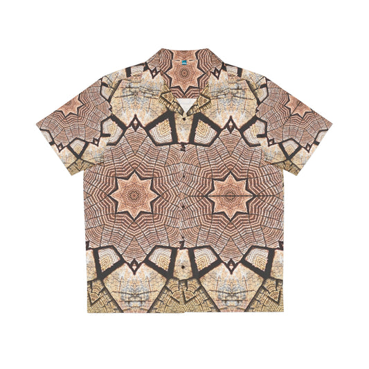 Mandala Marron - Chemise Hawaïenne Homme Inovax