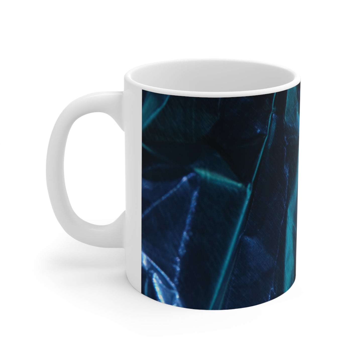 Bleu métallisé - Tasse en céramique Inovax 11oz