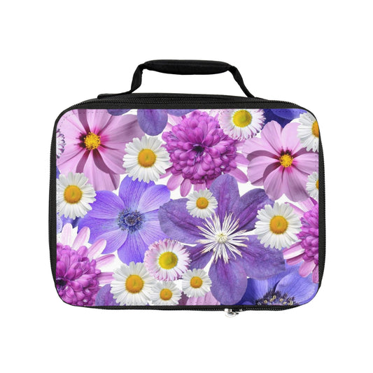 Purple Flowers - Inovax Lunch Bag