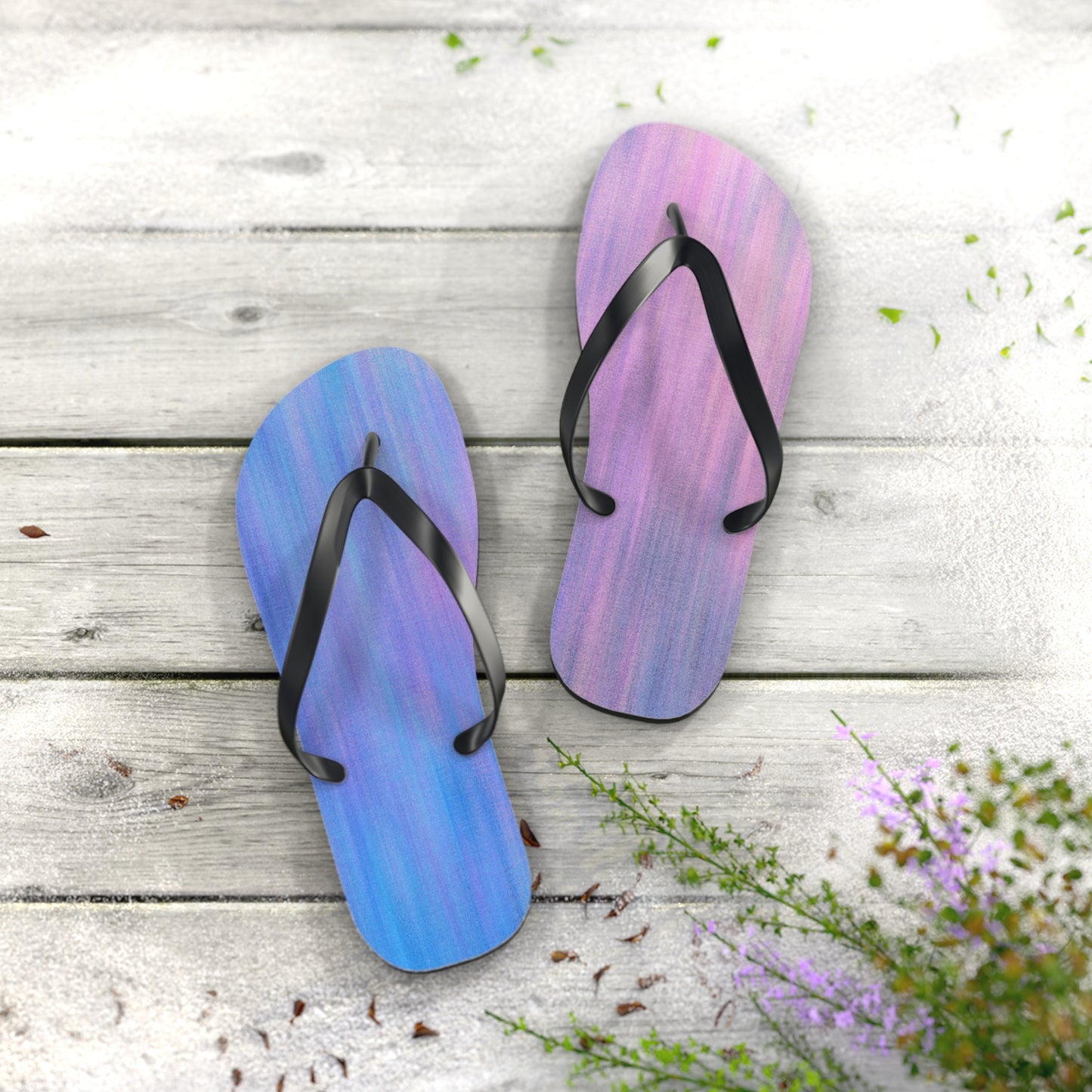 Azul y Morado Metálico - Chanclas Inovax