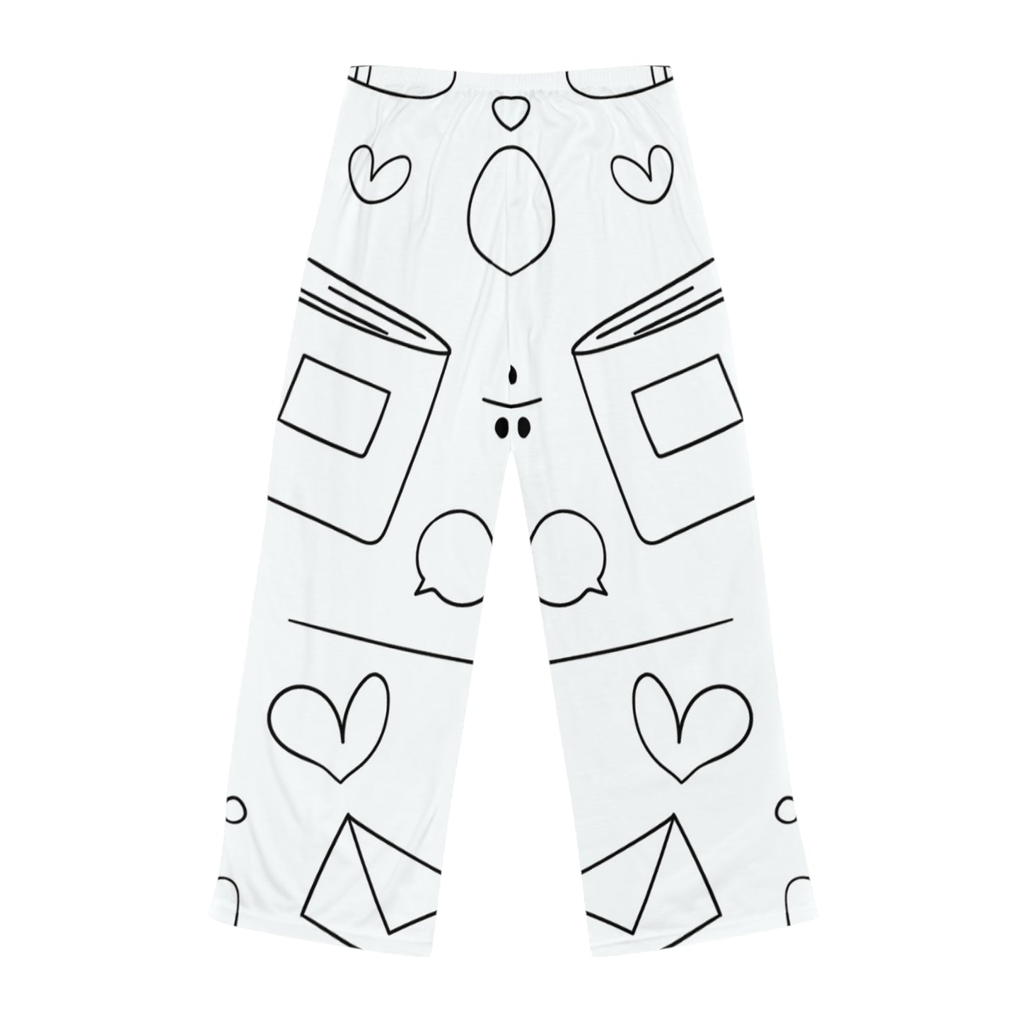 Doodle - Pantalones de pijama para mujer Inovax