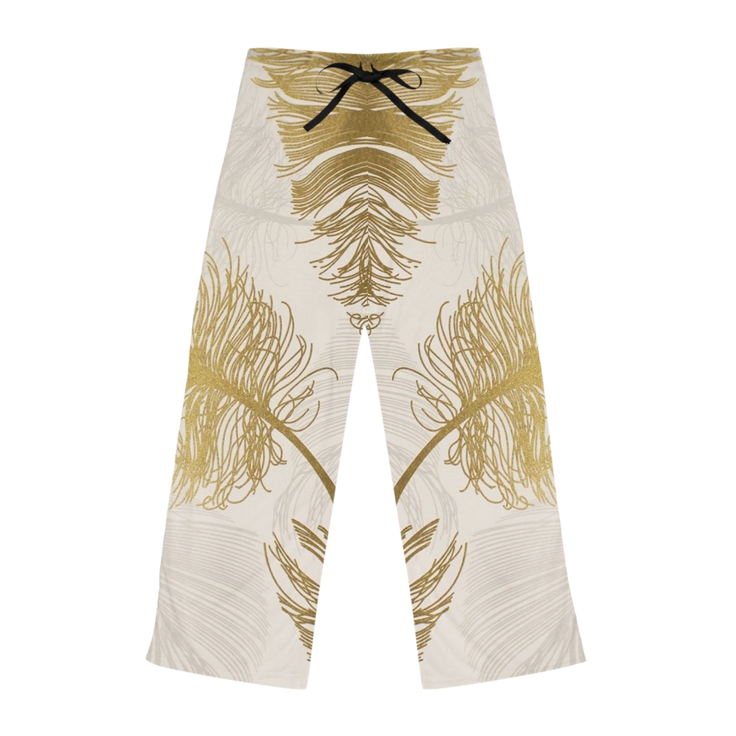 Golden Feathers - Inovax Women's Pajama Pants