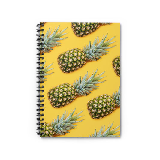 Pineapple - Inovax Spiral Notebook (Ruled Line)