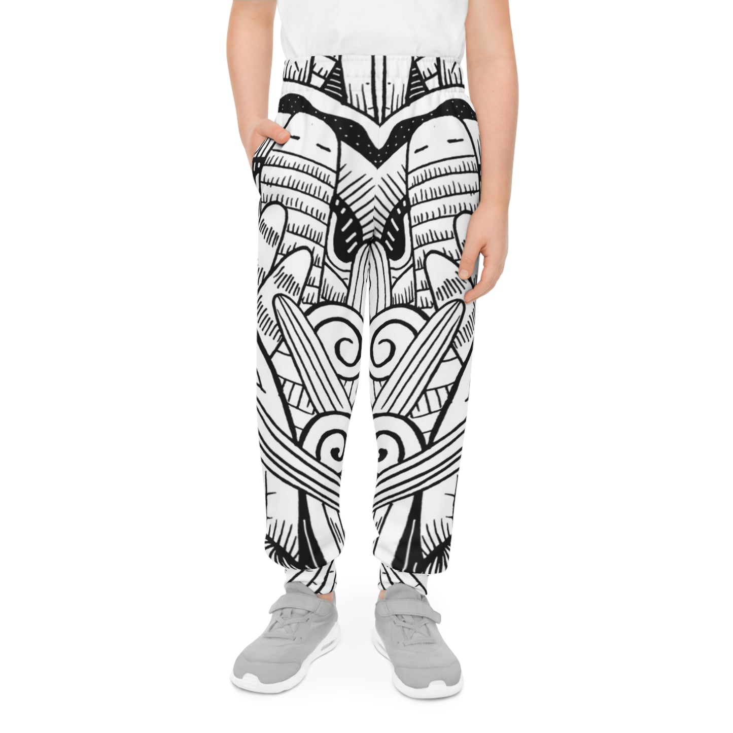 Doodle Cactus - Inovax Youth Joggers