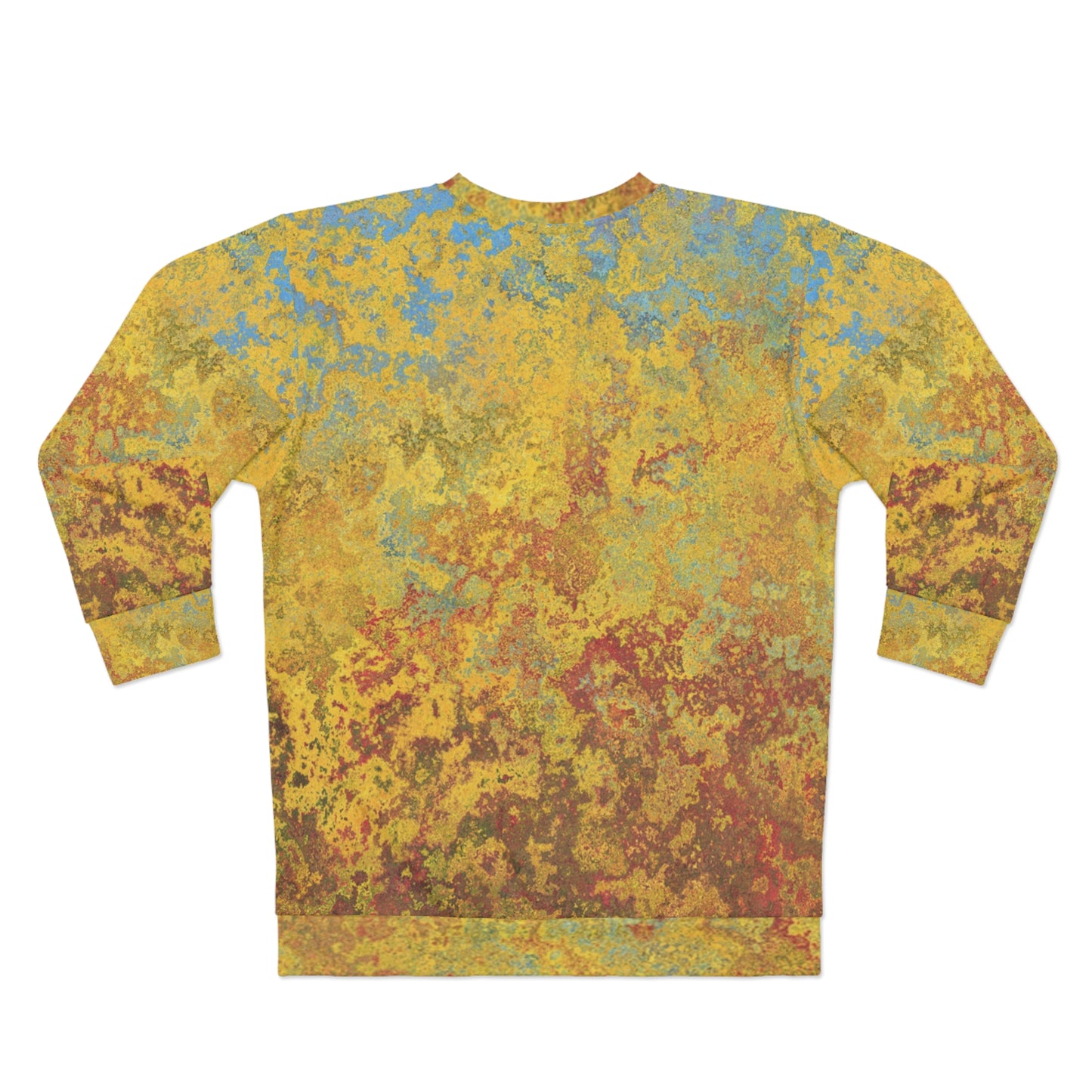 Gold and blue spots - Inovax Unisex Sweatshirt