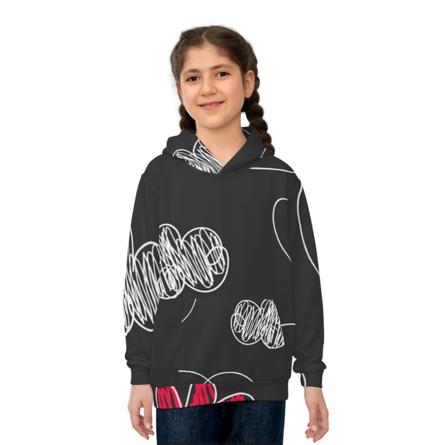 Aire de jeux pour enfants Doodle - Sweat à capuche pour enfants Inovax