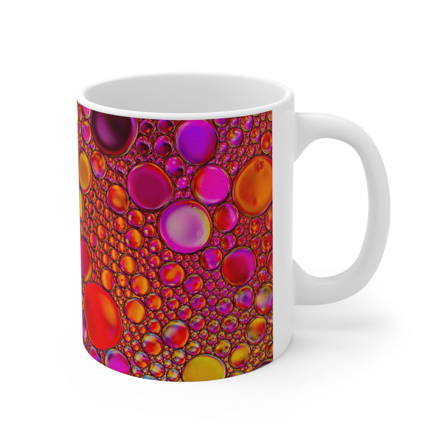 Couleurs scintillantes - Tasse en céramique Inovax 11oz