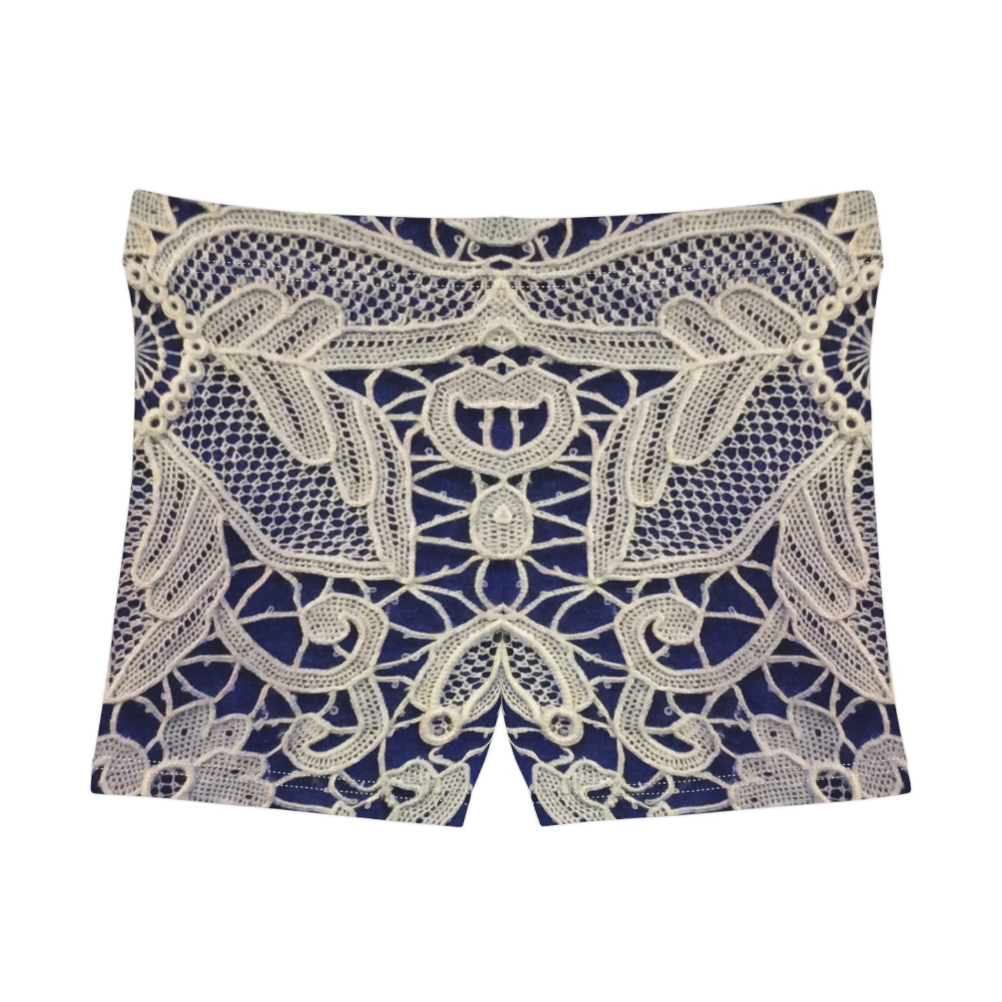 Dorado y Azul - Shorts Inovax Mujer