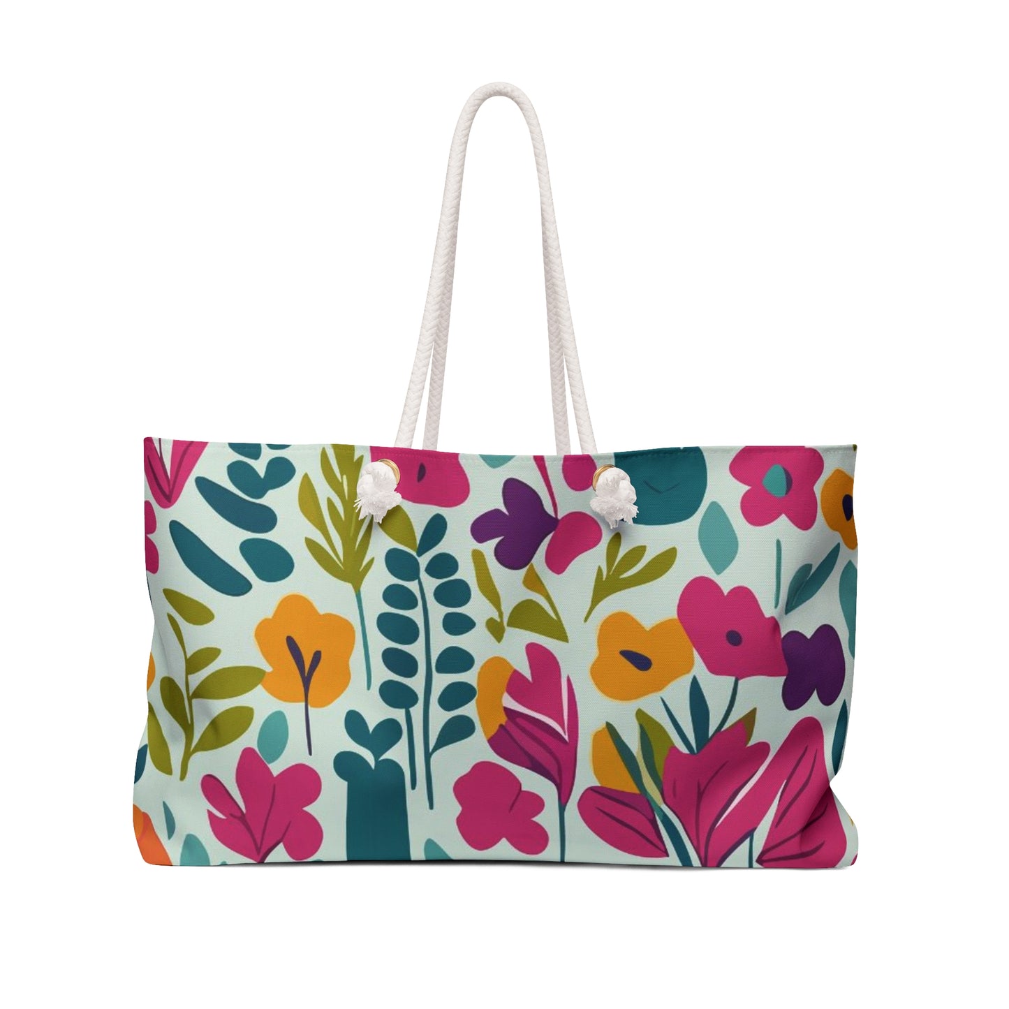 Fleurs claires - Sac Weekender Inovax