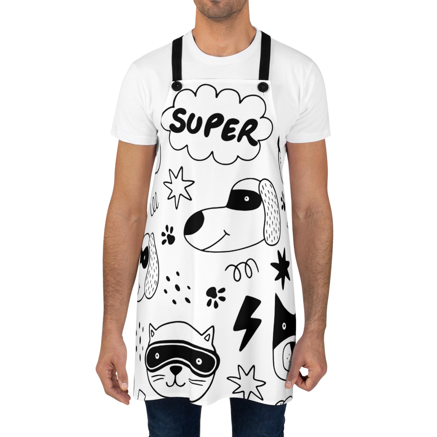 Doodle Dogs & Cats - Inovax Apron