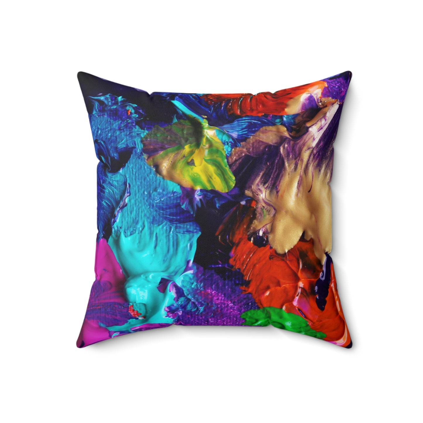 Color Paintings - Inovax Spun Polyester Square Pillow