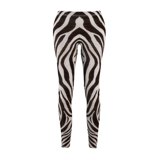 Zebra - Leggings Casuales de corte y costura de mujer Inovax