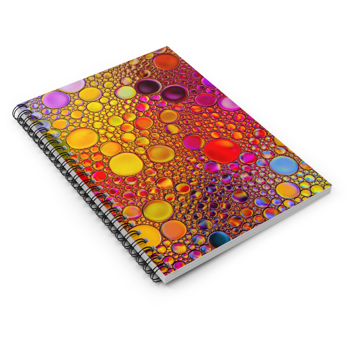 Colores Brillantes - Cuaderno Espiral Inovax (Línea Rayada)