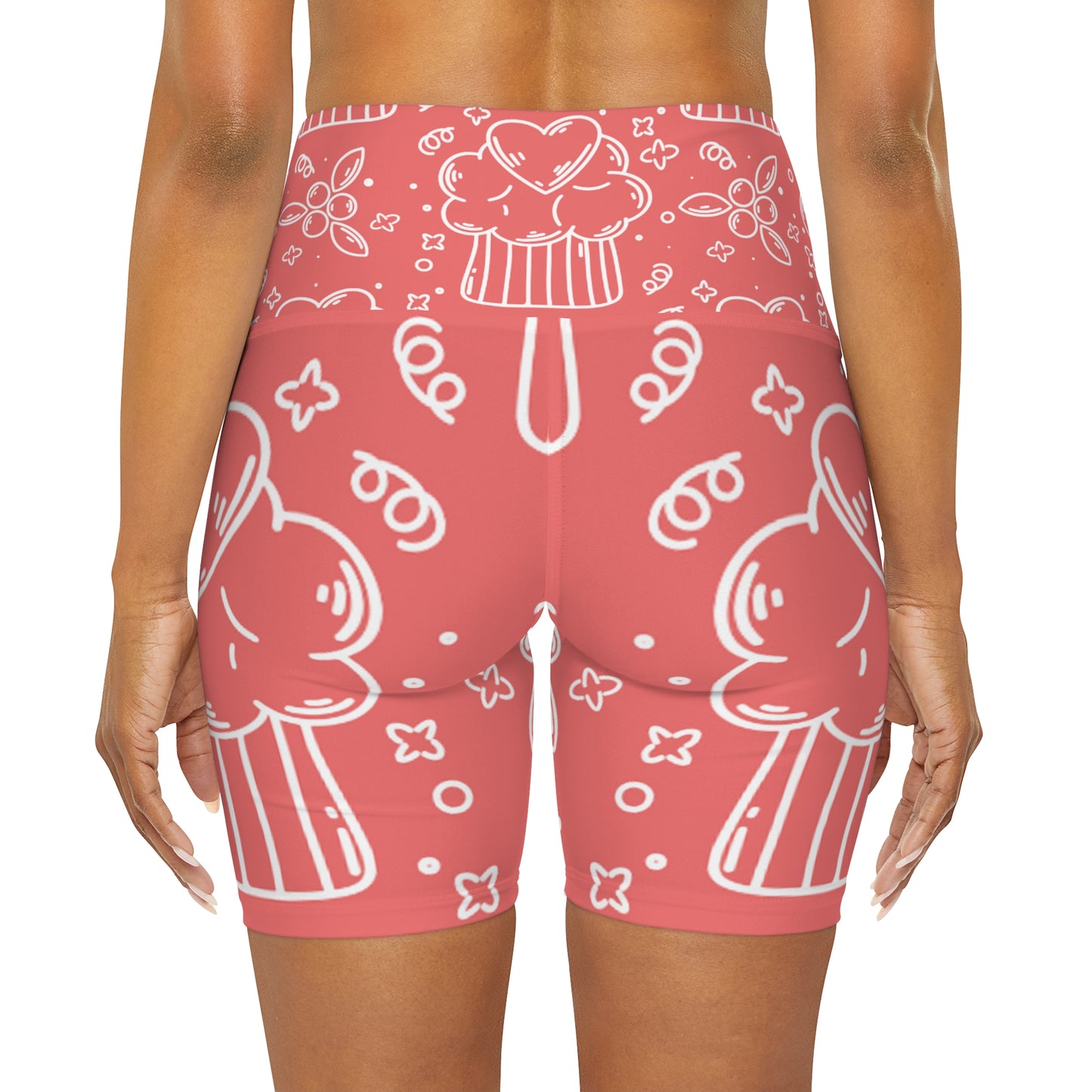 Doodle Pancake - Inovax High Waisted Yoga Leggings