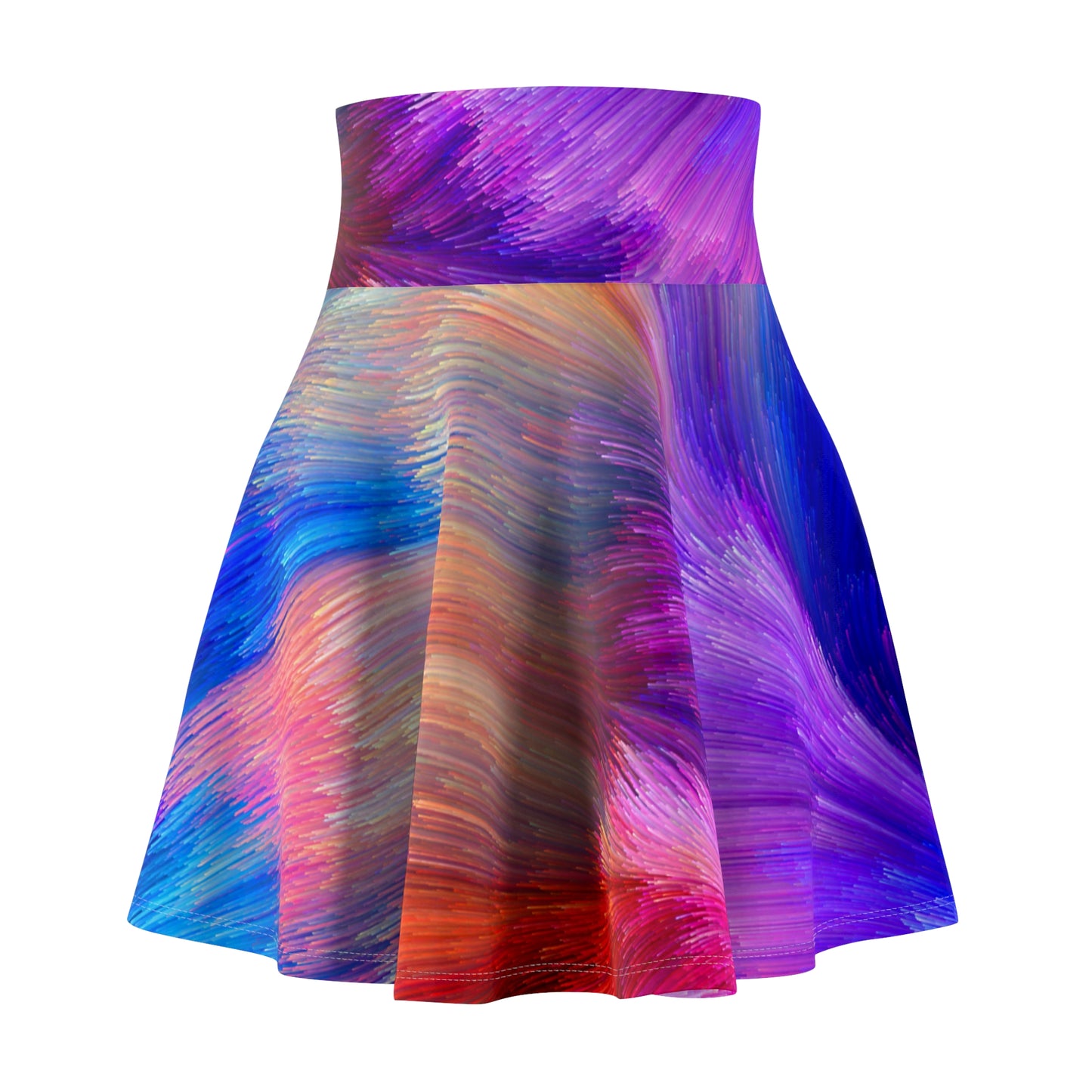 Neon Splash - Inovax Woman's Skater Skirt