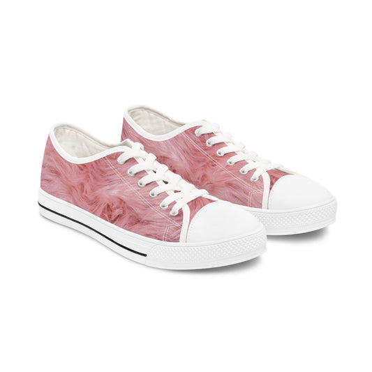 Pink Teddy - Inovax Woman's Low Top Sneakers