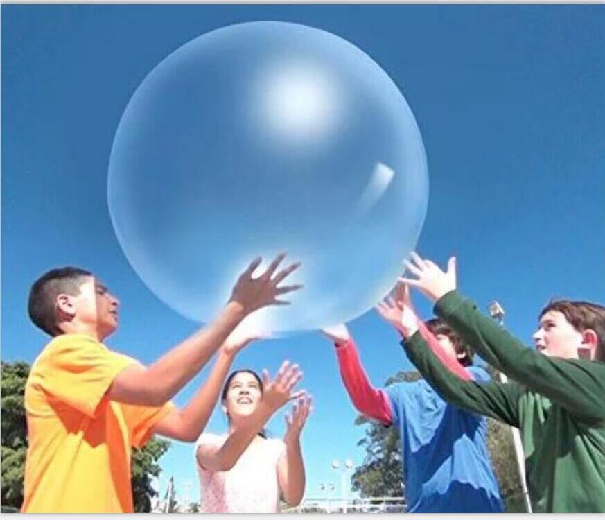 Bola inflable grande juguete para niños bola elástica Bola De Agua bola de burbuja bola inflable