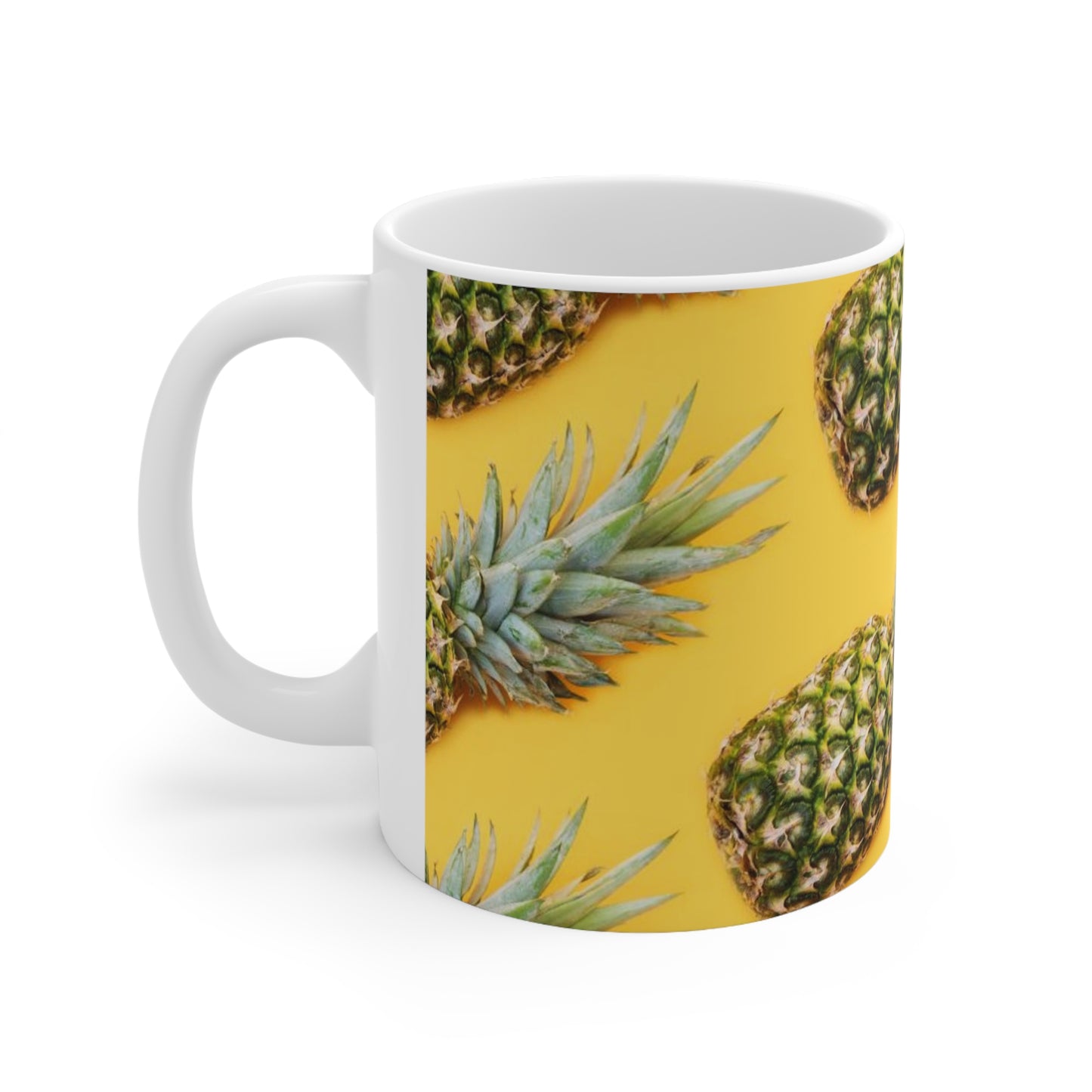 Piña - Taza de Cerámica Inovax 11oz